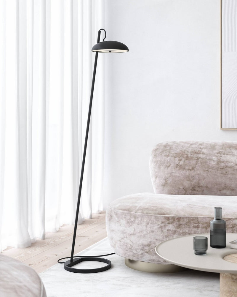 Carregue imagem no visualizador da galeriaCandeeiro de pé Nordlux Versale em preto