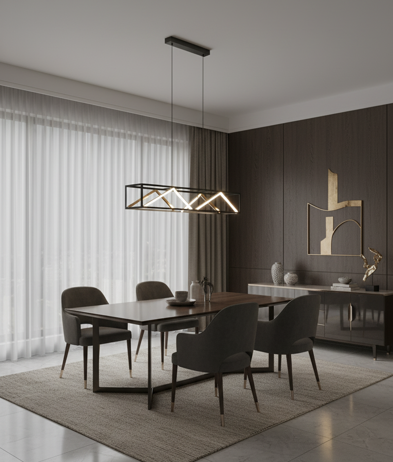 Load image into Gallery viewer, Black and gold ceiling light PENELA 390417 - Eglo