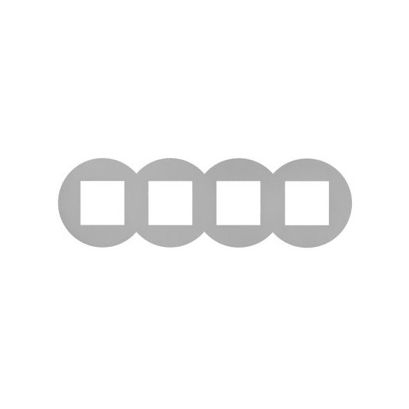 Carregue imagem no visualizador da galeriaEspelho Quádruplo Siza Vieira - Várias opções de cor - Série Siza - EFAPEL - 45940