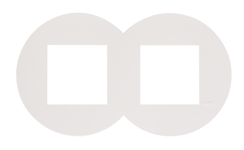 Carregue imagem no visualizador da galeriaEspelho Duplo Siza Vieira - Vários opções de cor - Série Siza - EFAPEL -43920