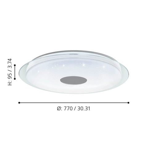 Load image into Gallery viewer, Plafon de tecto eglo lanciano-Z900006