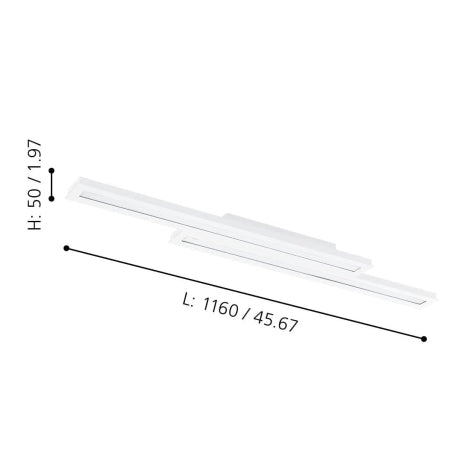 Chargez l'image dans la visionneuse de la galerie, Plafon de tecto eglo saliteras-z 900022