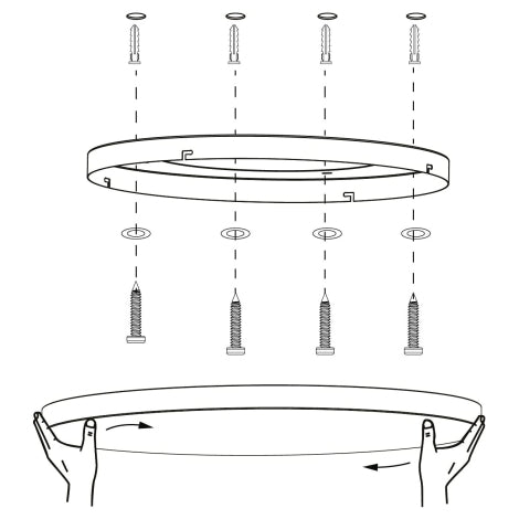 Load image into Gallery viewer, Plafon de tecto eglo 900055