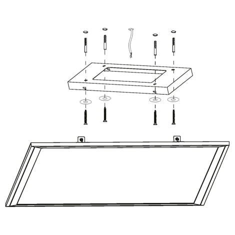 Cargue la imagen en el visor de la galería, plafon de tecto eglo salobrena-z 900052