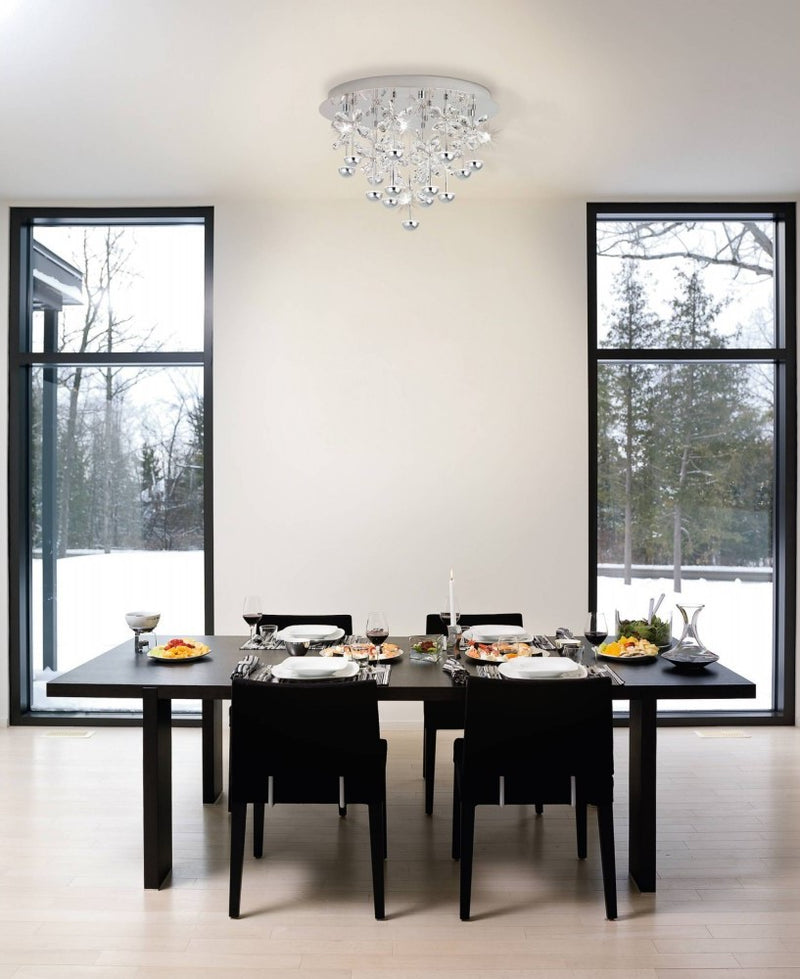 Carregue imagem no visualizador da galeriaPlafon moderno Eglo Pianopoli Ø780mm 39246