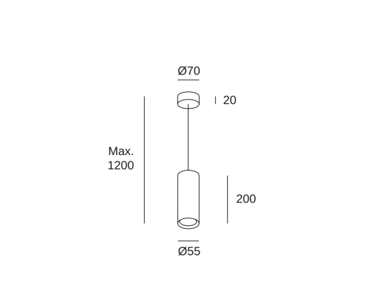 Load image into Gallery viewer, Candeeiro de teto em alumínio preto Era Forlight