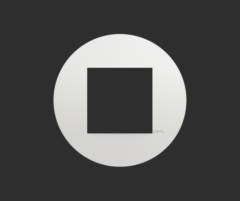 Carregue imagem no visualizador da galeriaEspelho Siza Vieira em branco - Série Siza - EFAPEL