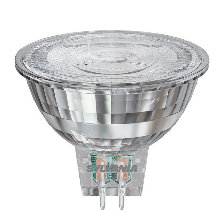 Cargue la imagen en el visor de la galería, Lâmpada led refled superia retro MR16 GU5.3 480 lm -4000k -4.6w sylvania