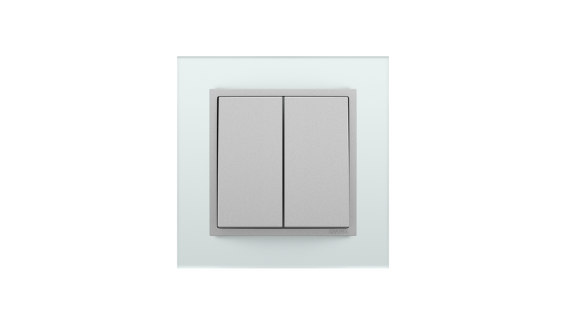 Chargez l'image dans la visionneuse de la galerie, Interrupteur double/interrupteur de lustre cristal/alumine, Logus 90 cristal - Kit complet