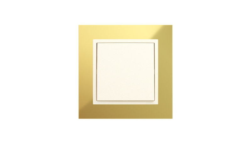 Carregue imagem no visualizador da galeriaComutador de Escada Ouro/Pérola, Logus 90 Metallo - Kit Completo