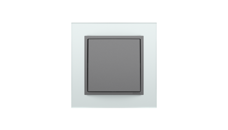 Load image into Gallery viewer, Crystal/Gris Staircase Switch, Logus 90 Crystal - Complete Kit