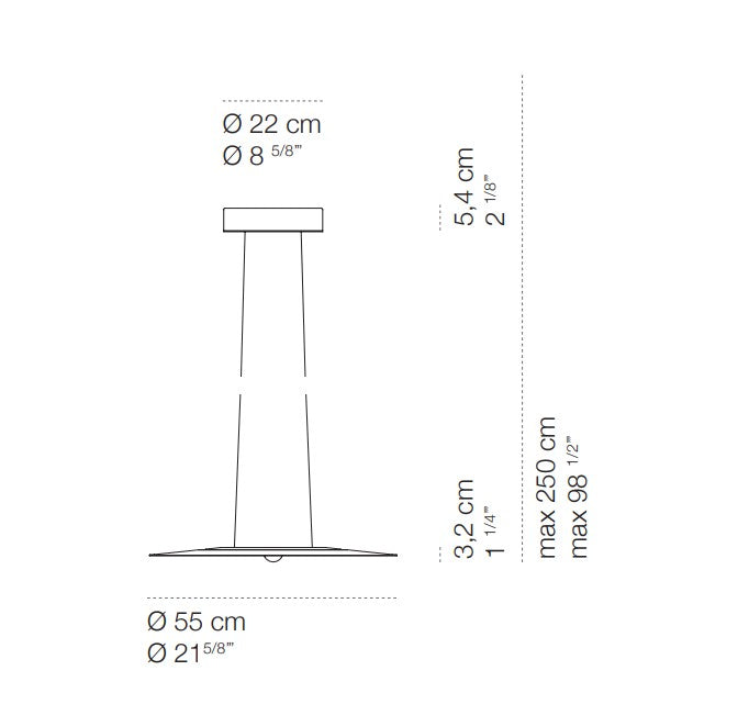 Carregue imagem no visualizador da galeriaCandeeiro Suspenso Cini&Nils Passepartout55 Sopratavolo