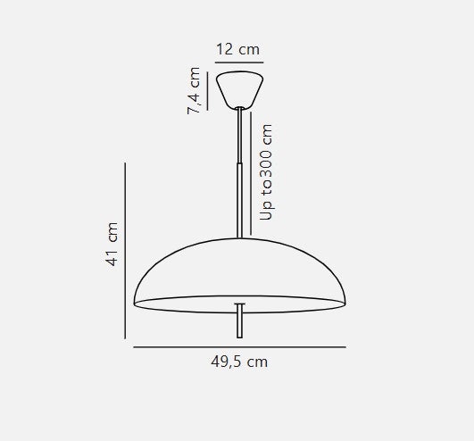 Cargue la imagen en el visor de la galería, Lámpara de techo suspendida gris Nordlux Versale 2220053009