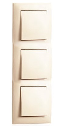 Cargue la imagen en el visor de la galería, Espelho triplo pérola EFAPEL 90930 TPE Série LOGUS 90