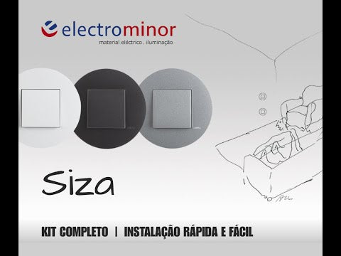 Load and play video in Gallery viewer, Siza Vieira Switch - Matte White - Complete Kit