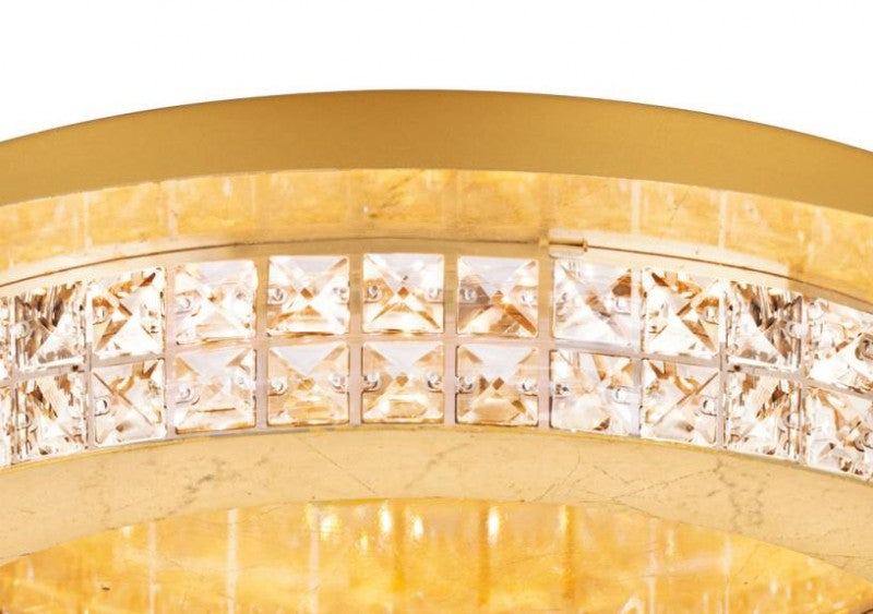 Cargue la imagen en el visor de la galería, Plafon Eglo Principe 39406 Ø700mm Dourado