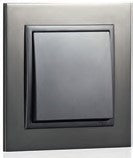 Carregue imagem no visualizador da galeriaEspelho simples níquel/gris EFAPEL 90910 TQS Série Logus 90