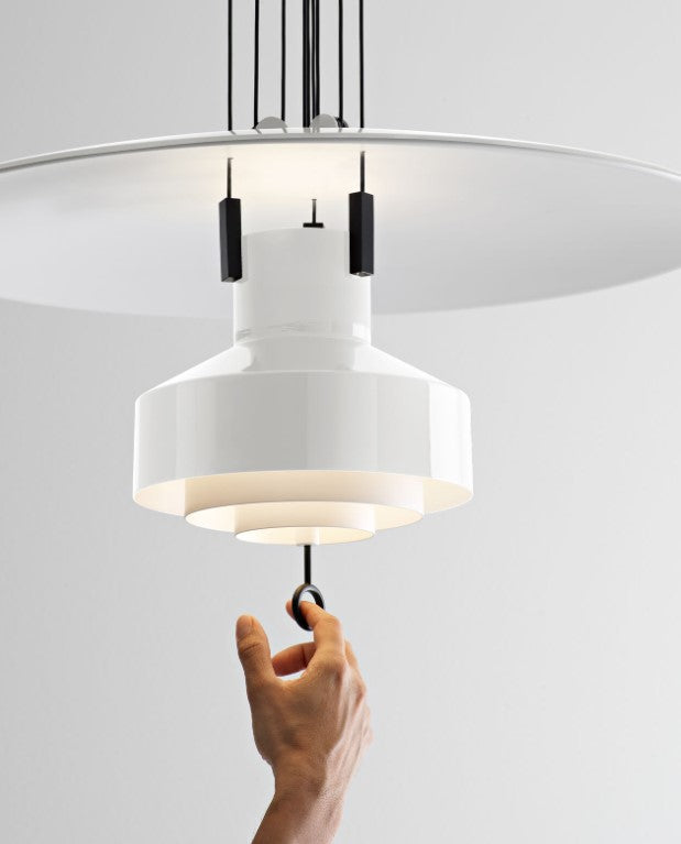 Cargue la imagen en el visor de la galería, Stilnovo SALISCENDI Candeeiro suspenso de teto 9310