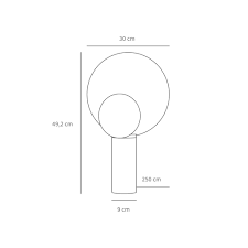 Carregue imagem no visualizador da galeriaCandeeiro de mesa caché Nordlux 2220275010