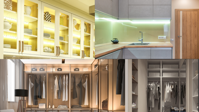 Cabinet Interiors: 4 tips on how to light them