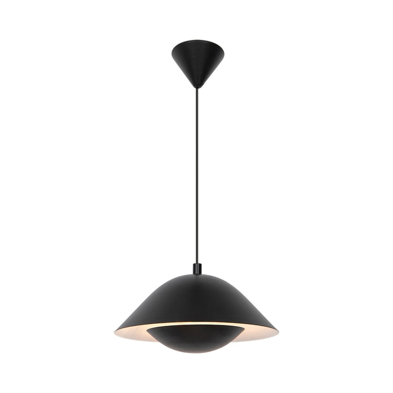 Chargez l'image dans la visionneuse de la galerie, Candeeiro Suspenso de Forma Orgânica Preto FREYA NORDLUX
