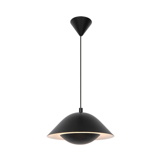 Candeeiro Suspenso de Forma Orgânica Preto FREYA NORDLUX