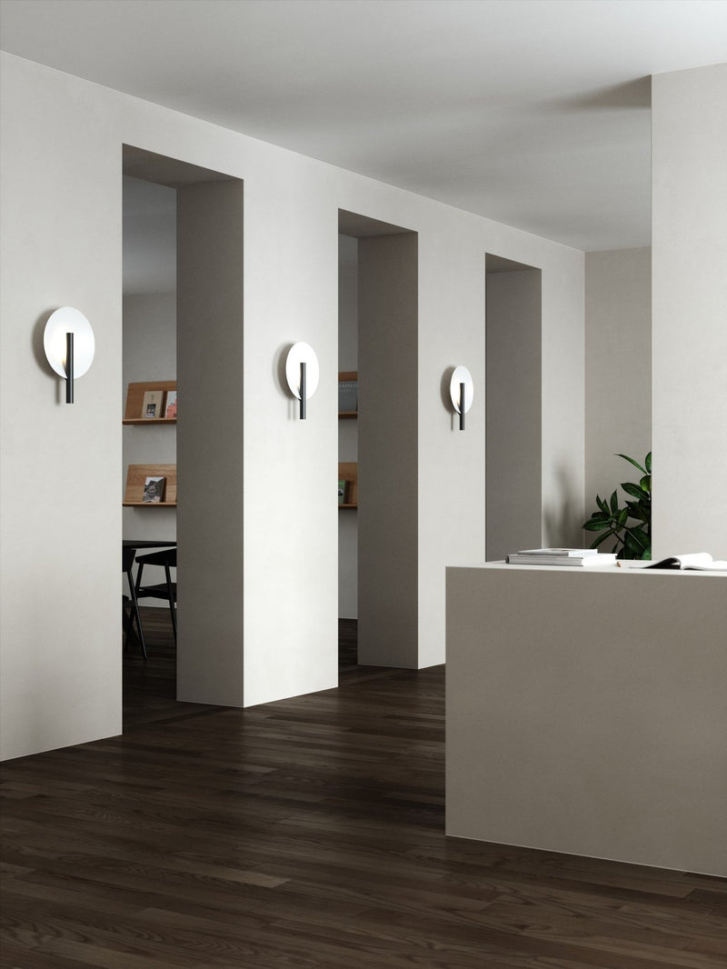 Carregue imagem no visualizador da galeriaAplique de Parede Preto FURIKO NORDLUX
