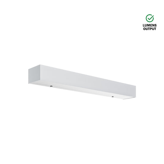 Luminária Saliente de Parede em Aço Inox Escovado ou Alumínio Pintado Tromilux