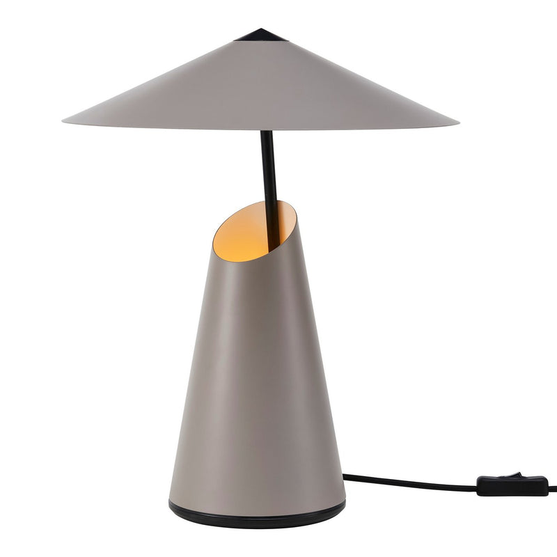 Carregue imagem no visualizador da galeriaCandeeiro de Mesa com Base Cónica e Abajur Triangular Ajustável TAIDO NORDLUX
