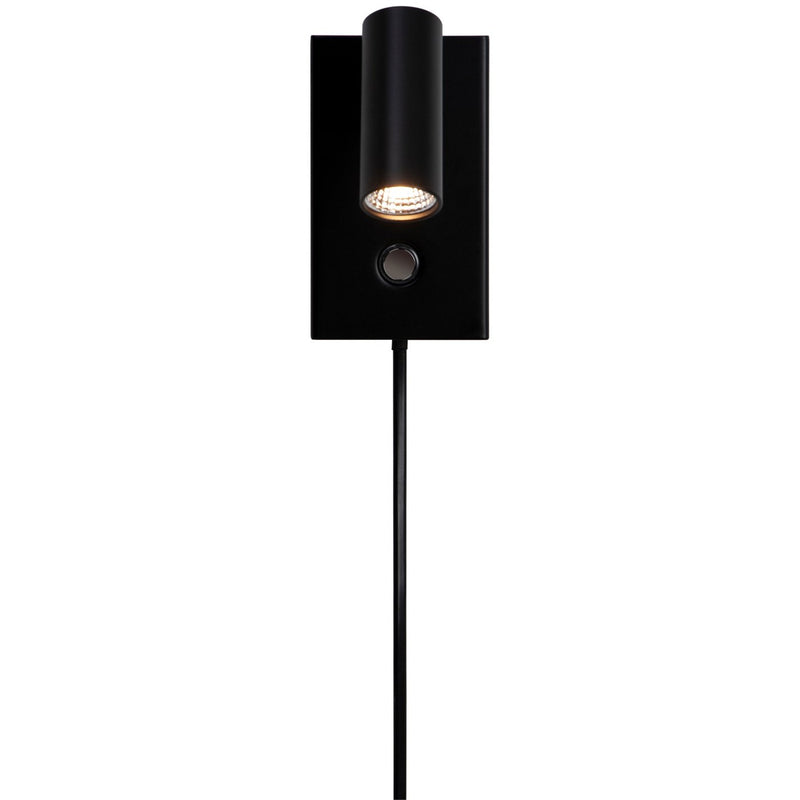Carregue imagem no visualizador da galeriaAplique de Parede Preto OMARI NORDLUX
