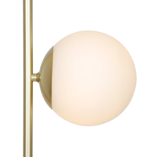 Candeeiro de Pé com Vidro Opalino Branco LILLY NORDLUX