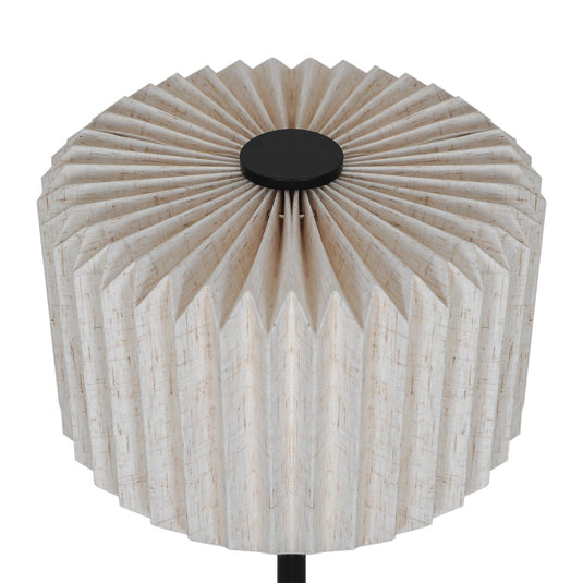 Candeeiro de Mesa com Abajur em Tecido Plissado Vivienne NORDLUX