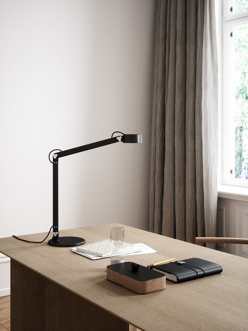 Carregue imagem no visualizador da galeriaCandeeiro de Mesa Preto Nobu NORDLUX

