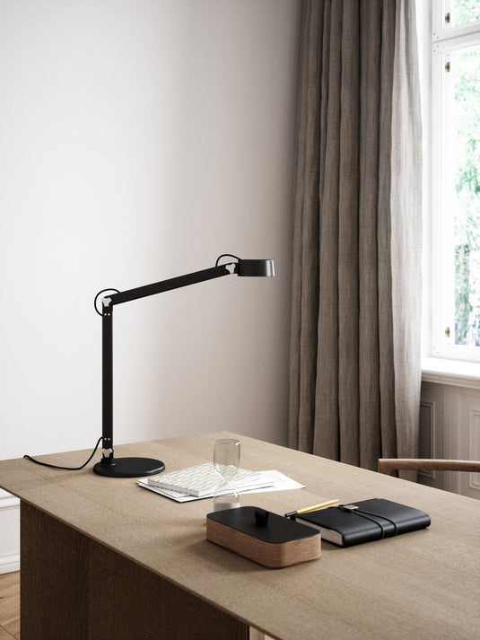 Candeeiro de Mesa Preto Nobu NORDLUX