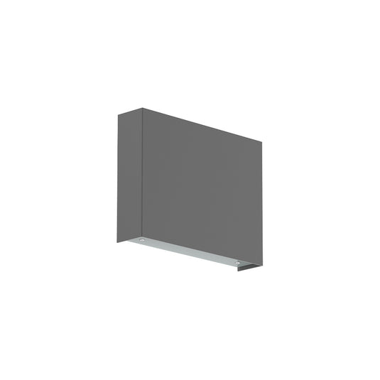 Luminária Saliente de Parede em Aço Inox Escovado Tromilux
