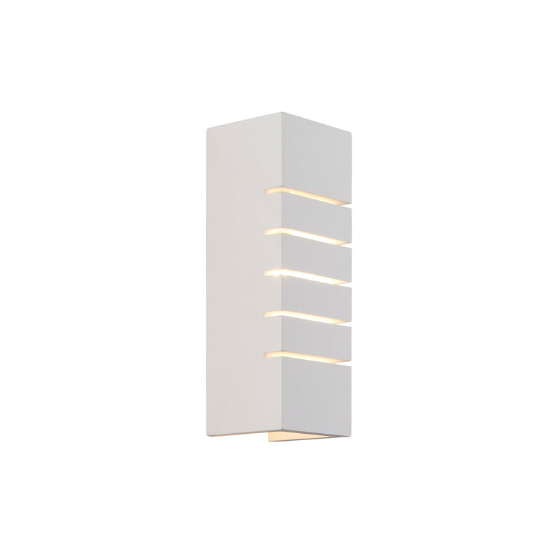 Cargue la imagen en el visor de la galería, Aplique de Parede Minimalista Branco LANCIO SQUARE NORDLUX

