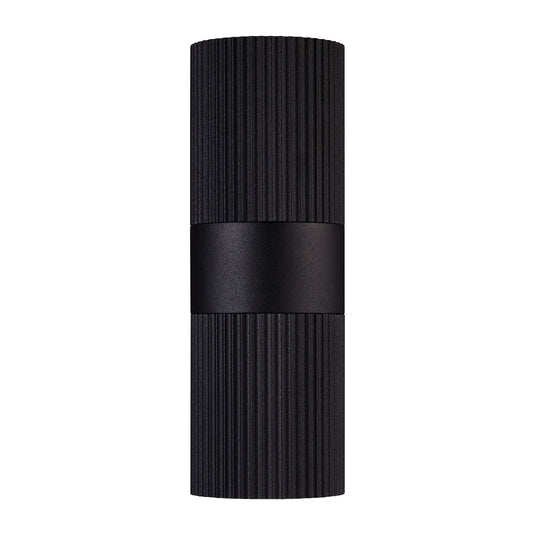 Wall Light Black with Rippled Surface KYKLOP NORDLUX