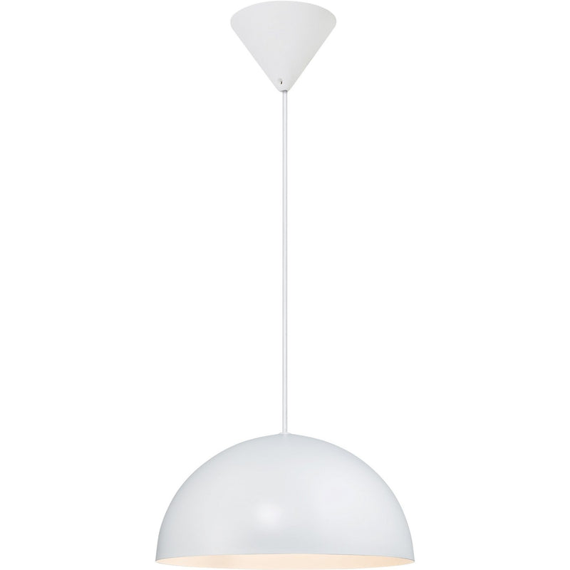Carregue imagem no visualizador da galeriaCandeeiro de Teto Contemporâneo com Metal Branco ELLEN NORDLUX
