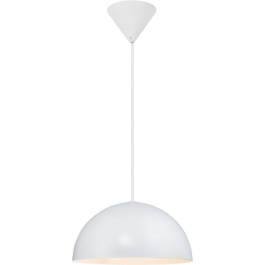 Candeeiro de Teto Contemporâneo com Metal Branco ELLEN NORDLUX