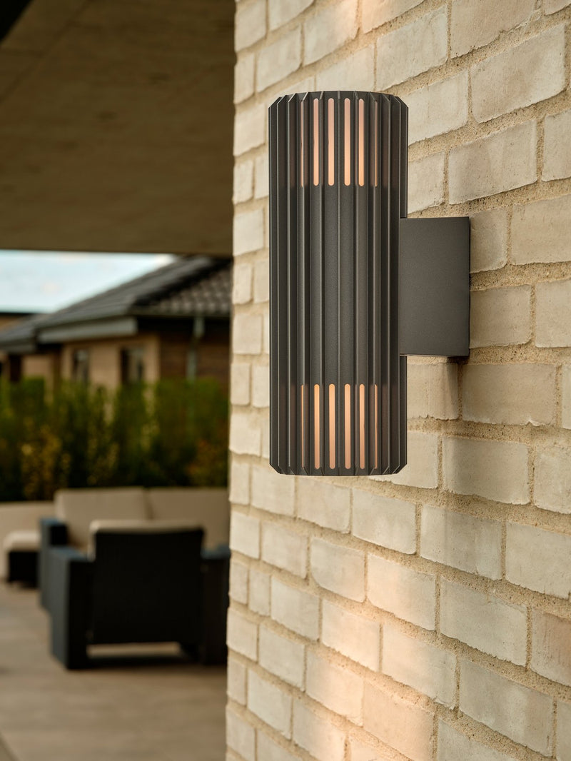 Load image into Gallery viewer, Double Wall Light Seaside Anthracite ALUDRA NORDLUX

