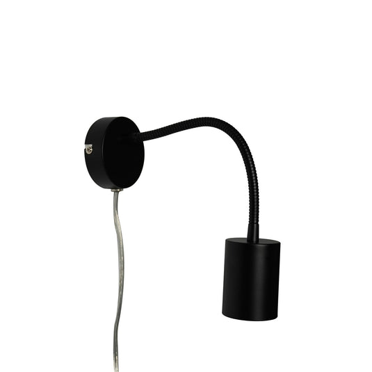 Aplique de Parede Preto Ajustável FLEX NORDLUX