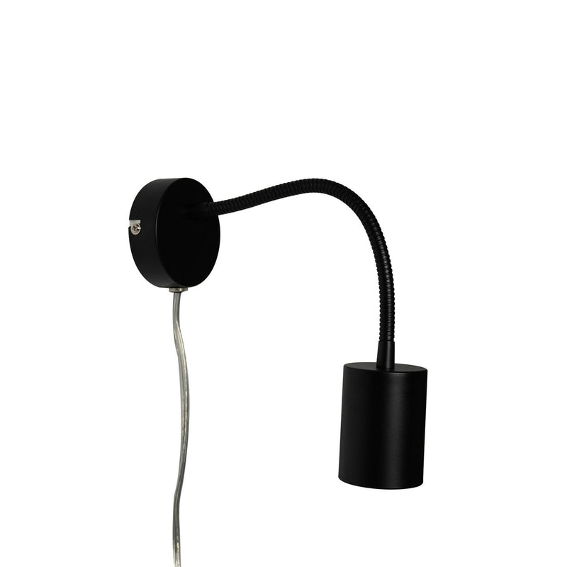 Carregue imagem no visualizador da galeriaAplique de Parede Preto Ajustável FLEX NORDLUX
