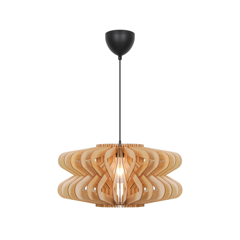 Load image into Gallery viewer, Candeeiro de Teto Suspenso em Madeira Natural MANAGO NORDLUX
