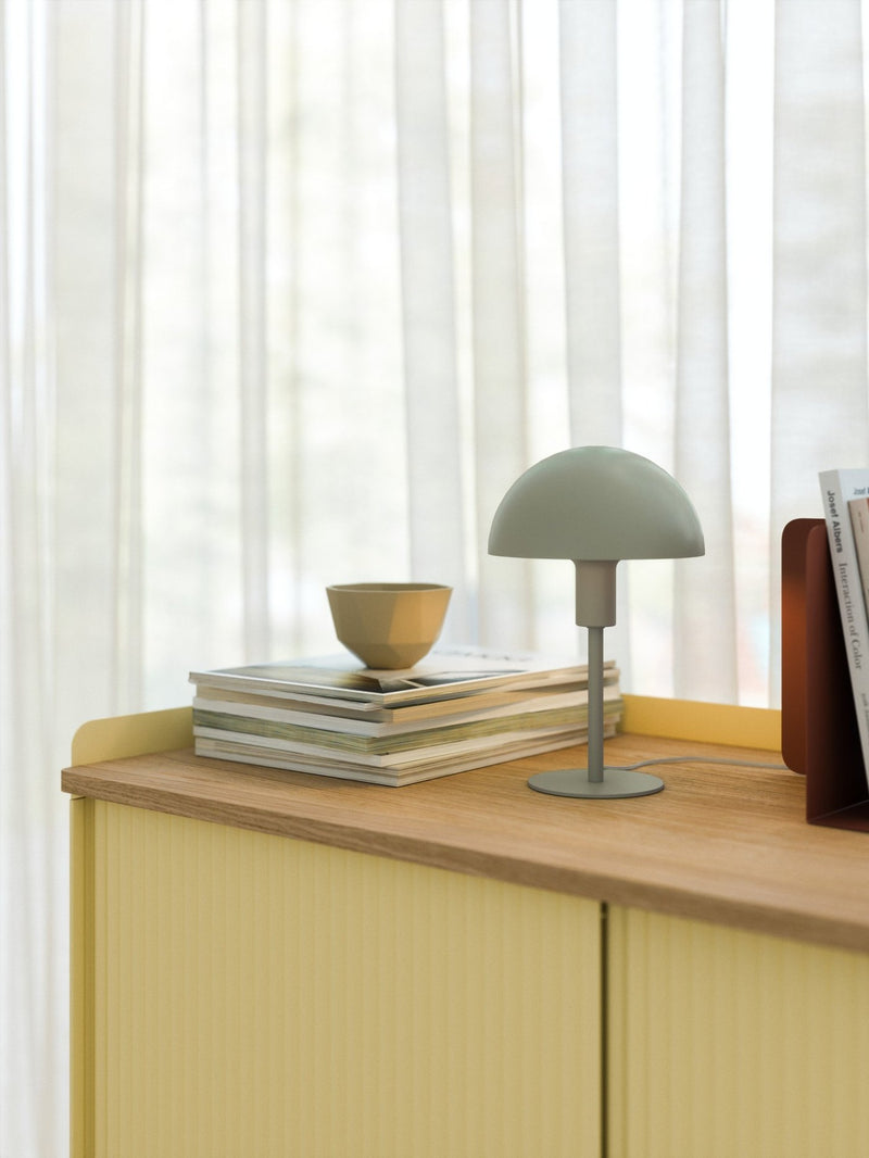 Load image into Gallery viewer, Candeeiro de Mesa Miniatura em Metal Verde Suave E14 ELLEN NORDLUX
