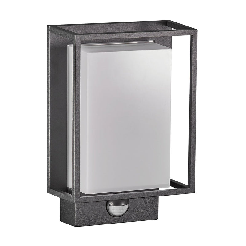 Carregue imagem no visualizador da galeriaAplique de Parede Exterior com Sensor de Movimento Preto Nestor NORDLUX
