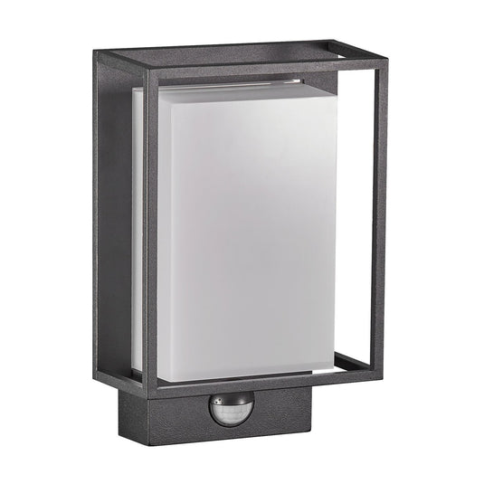 Aplique de Parede Exterior com Sensor de Movimento Preto Nestor NORDLUX