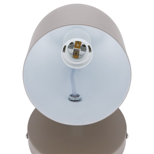 Aplique de Parede com Abajur Flexível Castanho Claro Gaston NORDLUX