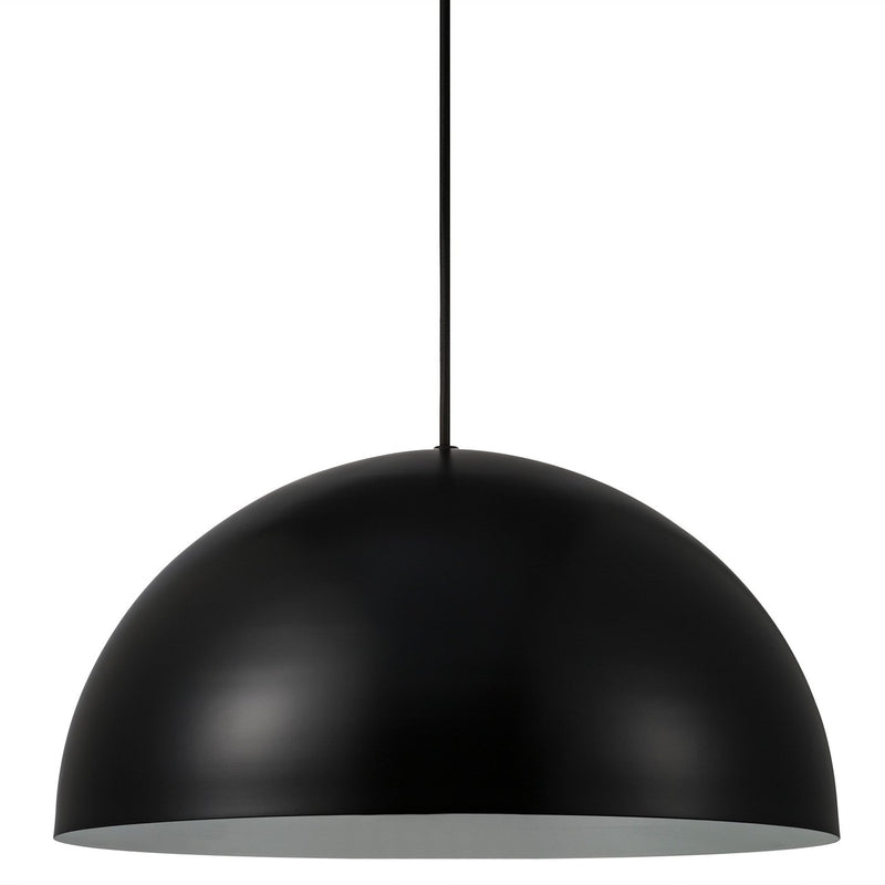 Chargez l'image dans la visionneuse de la galerie, Candeeiro de Teto Contemporâneo com Metal Preto ELLEN NORDLUX
