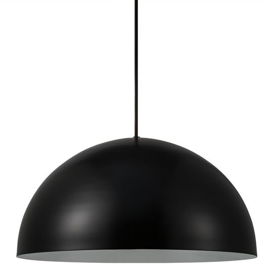 Candeeiro de Teto Contemporâneo com Metal Preto ELLEN NORDLUX