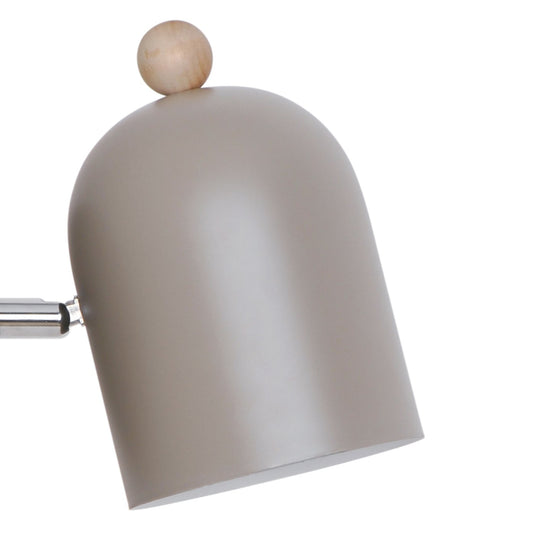 Aplique de Parede com Abajur Flexível Castanho Claro Gaston NORDLUX